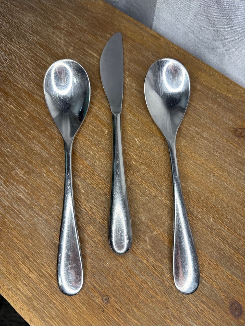Pfaltzgraff Sonya Set Glossy 18/8 Stainless Steel Ergonomic Set Spoons & Knife